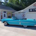 1958 Impala Convertible Chevrolet vert rag top 348 tri power 57 59 60 61 belair