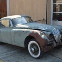 1958 Jaguar XK150  0 Red Coupe