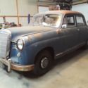 1958 Mercedes 180 ponton barn find runs great