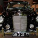 1958 Mercedes 220 S with Wabasto roof