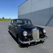 1958 Mercedes-Benz 180 D Sedan Black 4DR