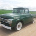 1958 Mercury M100 Short Bed Pick Up Truck Very Solid Western Truck No Reserve