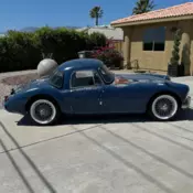 1958 MG A Blue MGA Coupe