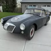 1958 MG MGA Convertible Black