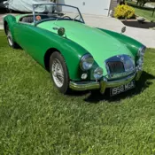 1958 MG MGA Convertible Green