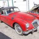 1958 MG MGA ROADSTER 85,000 Miles Red Convertible 4-Cylinder, 4 Speed Manual