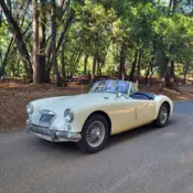 1958 MG MGA White