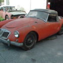 1958 MGA 1500 BARN FIND AUTO CROSS RACER