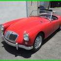 1958 MGA 1500 ROADSTER. RED/BLACK TRIM, UPGRADED 1600 ENGINE. EXCEPTIONAL PAINT