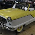 1958 Nash Metropolitan  9999 Miles Autumn Yellow / Frost White  1,498cc 3-Speed