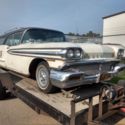 1958 OLDSMOBILE SUPER 88 FIESTA 4 DOOR HARDTOP WAGON, ESTATE SALE BARN FIND