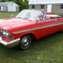 1958 Plymouth Belvedere Convertible Bright RED VERY RARE original western car