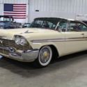 1958 Plymouth Fury  1342 Miles Buckskin Beige Coupe 350cid V8 Push Button Automa