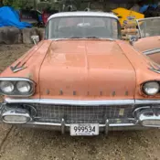 1958 Pontiac Chieftain Sedan White