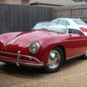 1958 Porsche 356  0 Ruby Red
