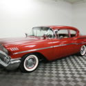 1958 Red CRATE 350 V8. 4 SPEED! FRESH RESTORATION!!