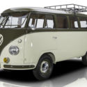 1958 Volkswagen 11-Window Microbus  297 Miles Palm Green Van 1200 cc 4 Speed Man