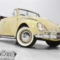 1958 Volkswagen Beetle Karmann 64437 Miles Kalahari Beige Convertible 1192 cc ai