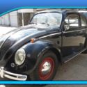 1958 volkswagen beetle red vinyl interior classic manual original 95,000miles