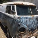 1958 Volkswagen Panel Bus commercial van very very dry