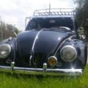 1958 Volkswagen VW Safari Beetle Sliding Sunroof Body-off-pan restored Type 1