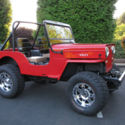 1958 Willys cj3B Hihood Jeep