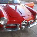 1959 Alfa Romeo 750 F GIULIETTA SPIDER VELOCE Restoration Project