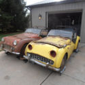 1959 & 60 Triumph TR3  2 cars one price