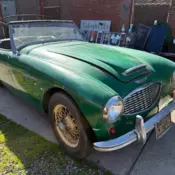 1959 Austin-Healey 100-6 BN6, SoCal black plate car