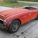 1959 Austin Healey BT7L 3000 Mk1 running & driving. Last plated in 1970 red/red