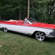 1959 Buick Electra 225 Convertible Red 225