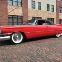 1959 CADILLAC CONVERTIBLE ORIGINAL RED & BLACK NICE DRIVER ORIGINAL MILES