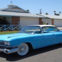 1959 Cadillac Coupe DeVille series 63 CA. BLACK PLATES NO RUST 1960, BUBBLE TOP
