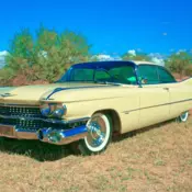 1959 Cadillac Coupe in Gotham Gold-Drives & Runs Perfectly - NEW! REDUCED PRICE!