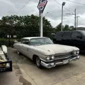 1959 Cadillac DeVille White