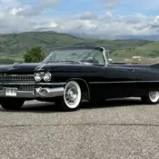 1959 Cadillac Series 62 Convertible  30232 Miles Black
