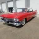1959 Cadillac Series 62 Convertible Red RWD Automatic