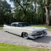 1959 Cadillac Series 62 White