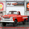 1959 Chevrolet 4 x 4 Apache NAPCO 4WD 283 4SPD 50K RESTORATION 5 Miles Red Picku
