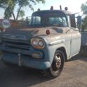1959 CHEVROLET APACHE 35 TOW TRUCK PATINA WRECKER 1955 1957 HOT RAT ROD RATROD