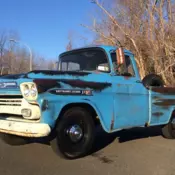 1959 Chevrolet Apache Blue 3200