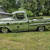 1959 Chevrolet Apache Green Deluxe