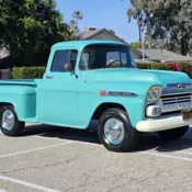 1959 Chevrolet Apache Pickup Blue