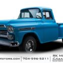 1959 Chevrolet Apache Pickup Truck Blue Pickup Truck 235 I6 3 Speed Manual