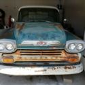 1959 Chevrolet Apache Pickup Truck, Runs, Drives and Registered With Dump Bed.
