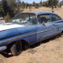 1959 Chevrolet Bel air Rust Free Solid Made for CA Car one peice bumpers