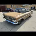 1959 Chevrolet Bel Air Sedan Brown RWD Automatic Belair