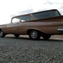 1959 CHEVROLET BROOKWOOD 2 DOOR STATION WAGON PATINA BARNFIND DRY WESTERN CAR