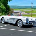 1959 Chevrolet Corvette Body Off Restored*White/Red*#Match283/230hp*4spd* Manual