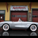 1959 Chevrolet Corvette Inca Silver Red Interior Beautifully Restored Road 48156